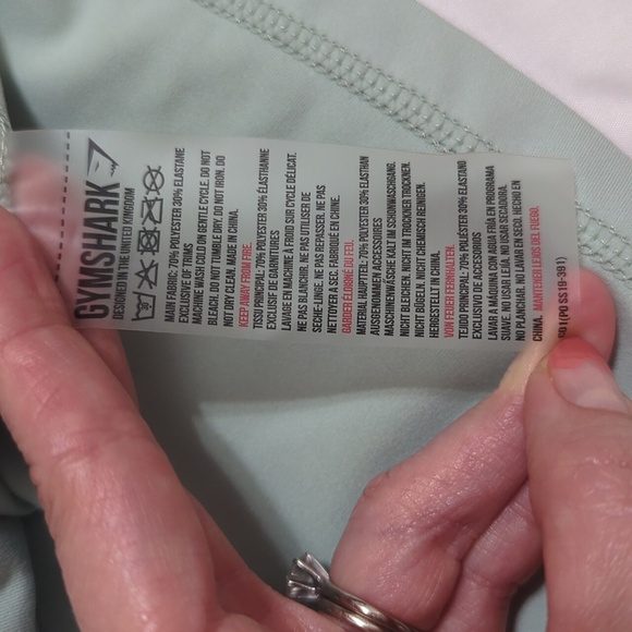 Gymshark Dreamy Vest, Color Turquiose Size XS - Picture 16 of 16